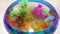 Learn Colors How To Make Rainbow Colors Orbeez Soft Jelly Colors Toys For Kids