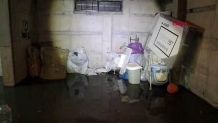 Sağanak yağış kula'da hayatı olumsuz etkiledi