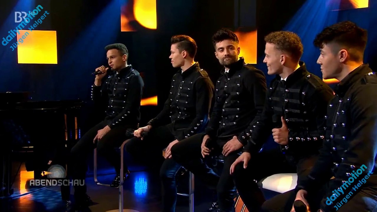 Ausschnitte aus dem Musical  - The Band & Talk mit Prince Damien - BR Abendschau 16.10.2019  DSD Gewinner 2016