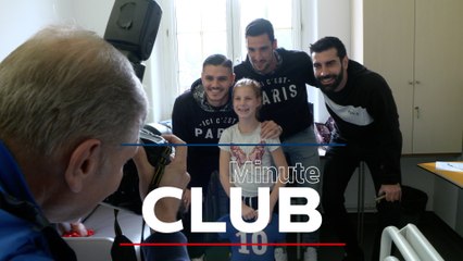 Club's Minute : Icardi, Rico and Corrales visiting the Rothschild hospital
