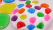 Learn Colors Slime Water Toy Clay Foam Colors Clay Slime Pizza DIY Toys For Kids