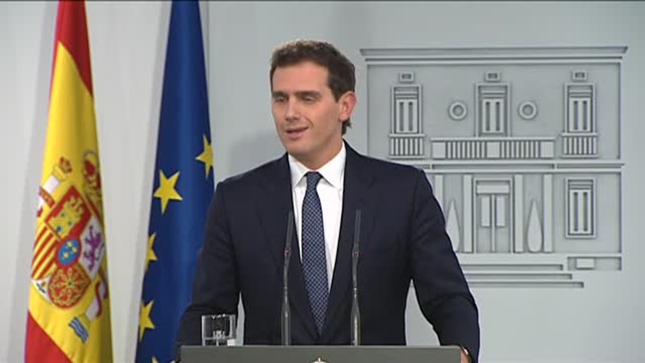 Rivera: "Siempre seré leal al Gobierno y a la oposición"