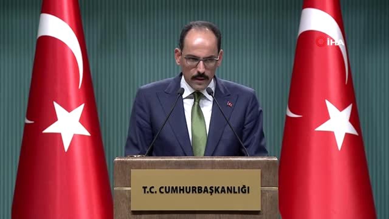 İbrahim Kalın: "YPG'nin rejimle nasıl işbirliği içine girdiğini gördük"