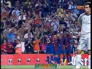 Season 2006-07 Goal 05 - Etoo @ Osasyna