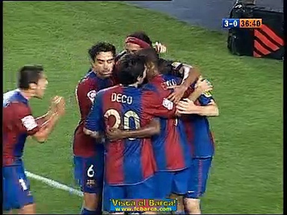 Season 2006-07 Goal 06 - Messi @ Osasyna