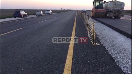 Report TV -Punonte në 'Bypassin' e Fierit, 18 vjeçari shtypet për vdekje nga ruli!