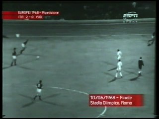 UEFA EURO 1968 Final Game #2 - Italy vs Yugoslavia - 2.Half