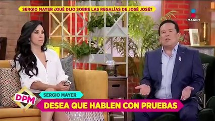 Sergio Mayer asegura que no cobraba regalías de José José y Laura Núñez lo desmiente
