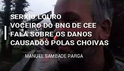 _#ChuviasCee Declaracións de Serxio Domínguez