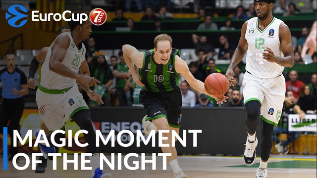 7DAYS Magic Moment of the Night: Klemen Prepelic, Joventut Badalona