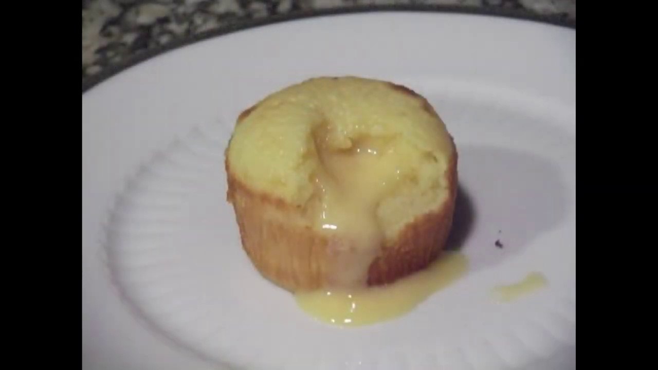 White chocolate coulant
