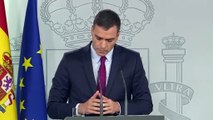 Pedro Sánchez pide expresamente a Torra condenar la violencia