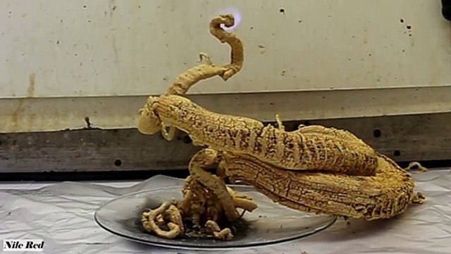 Une réaction chimique bluffante crée une sorte de serpent monstrueux
