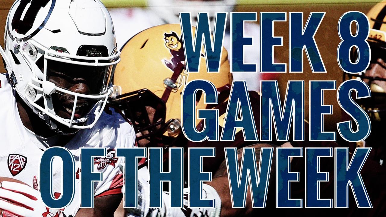 Week 8: College Football Games of the Week