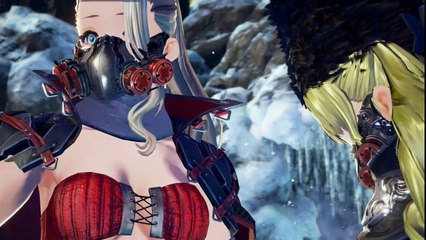 Code Vein,Gameplay Español 5, La cima de la montaña de hielo donde Mia se reune con Nicola