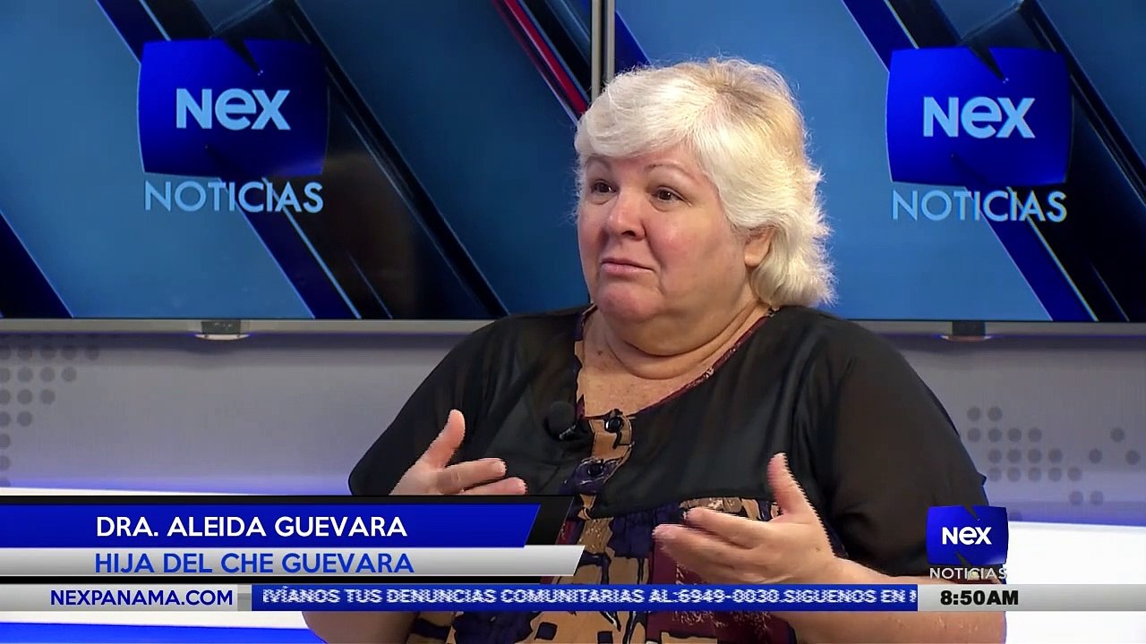 Entrevista a la Dra. Aleida Guevara hija del Ch...