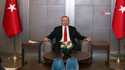 Cumhurbaşkanı Erdoğan, Katar Başbakan Yardımcısını kabul etti