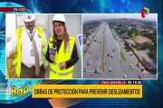 Línea Amarilla: realizan obras de protección en río Rímac para evitar deslizamientos