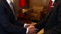 Cumhurbaşkanı Erdoğan'ın, Katar Başbakan Yardımcısıyla görüşmesi sona erdi