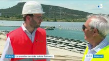 Énergie : la première centrale solaire flottante de France inaugurée dans le Vaucluse