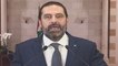 Lebanon PM Hariri addresses mass protests over economy