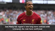 Matip signs new long-term Liverpool contract