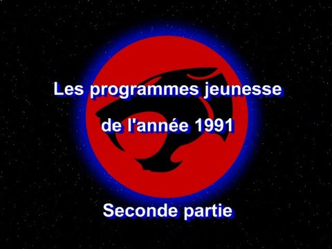 DAnime : programmes jeunesse de l'année 1991 (Partie 2)