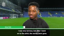 I was nervous but tried my best to enjoy it - Ansu Fati on his Spain U21 debut
