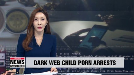 Hundred arrested in dark web child abuse case