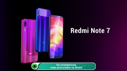 Os smartphones mais procurados no Brasil