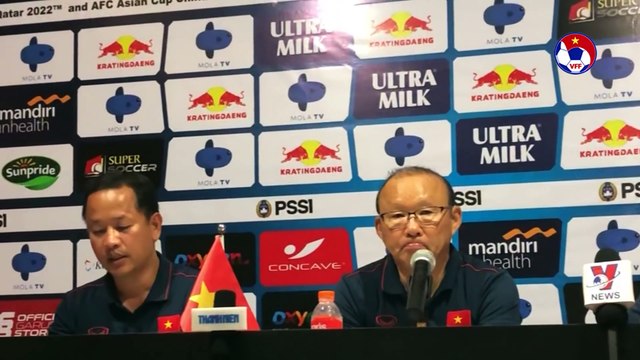 Thắng Indonesia, HLV Park Hang Seo khẳng định: ĐT Việt Nam có thể thắng Thái Lan, UAE | VFF Channel