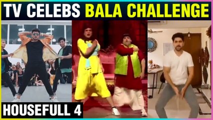 Krushna Abhishek, Awez Darbar, Zain Imam Do The BALA Challenge | The Kapil Sharma Show | Housefull 4