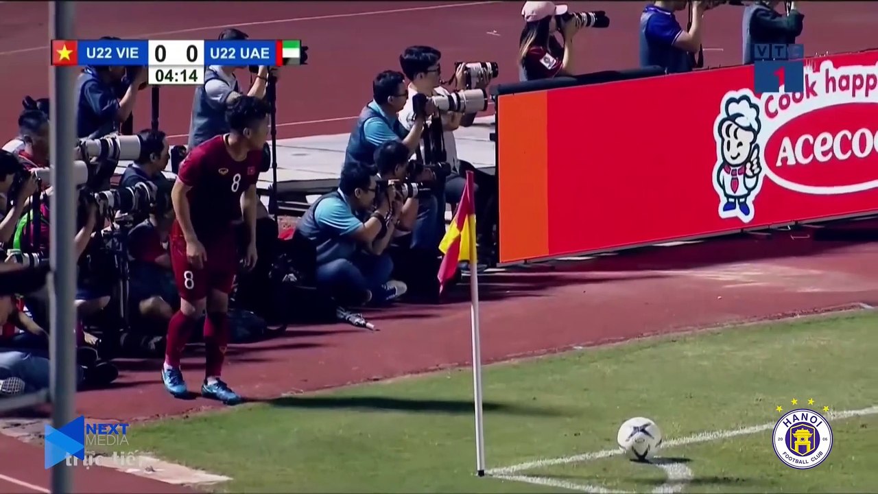 Highlights | U22 Việt Nam - U22 UAE | Bùi Tiến Dũng cản phá xuất sắc | Hanoi FC