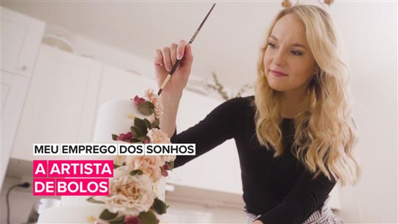 Meu emprego dos sonhos: A artista de bolos