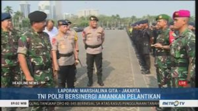 30 Ribu Personel Gabungan Dikerahkan Amankan Pelantikan Presiden