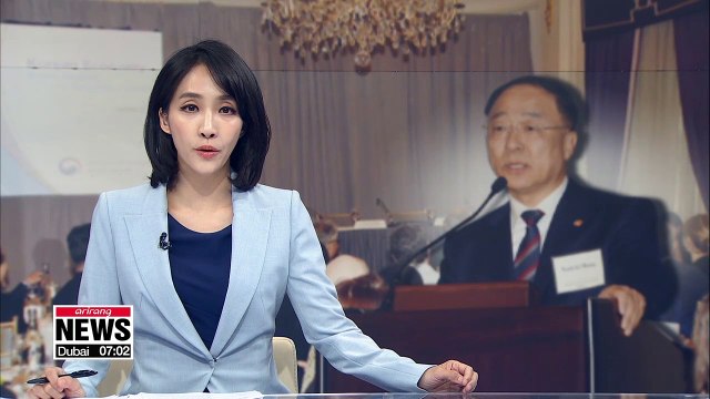 Finance Minister Hong emphasizes S. Korean economies strong resilience at IR meeting in New York