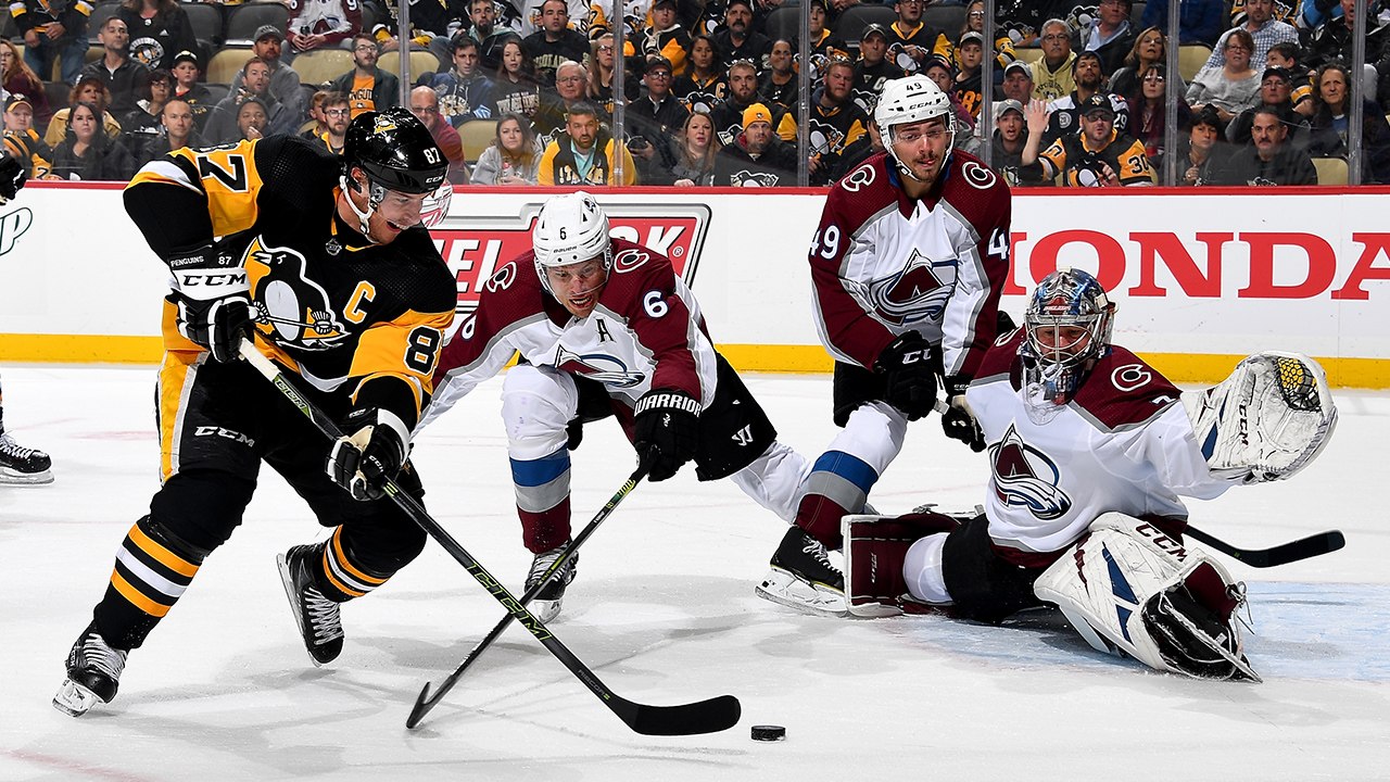Crosby's pretty backhand goal