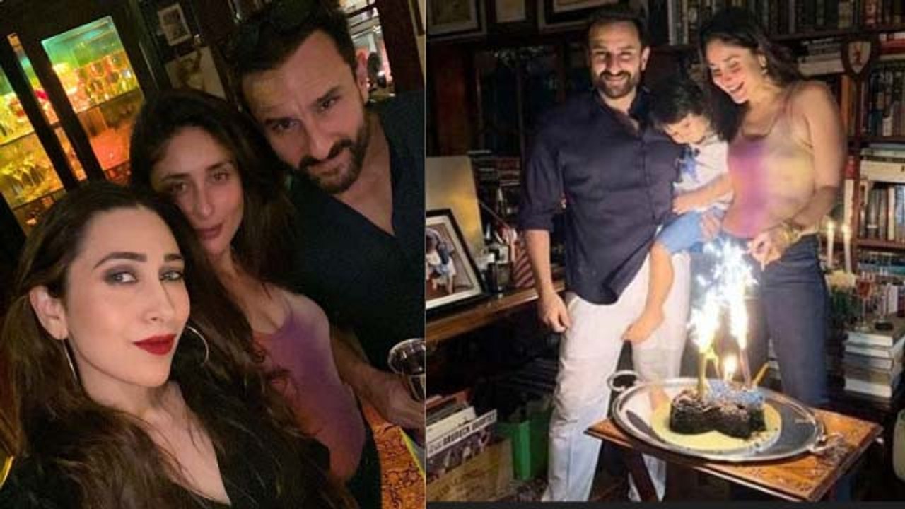 Kareena Kapoor Khan & Saif celebrate wedding anniversary with Taimur & Karisma Kapoor | FilmiBeat