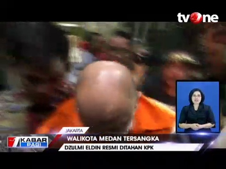 Jadi Tersangka, KPK Tahan Wali Kota Medan di Rutan Guntur