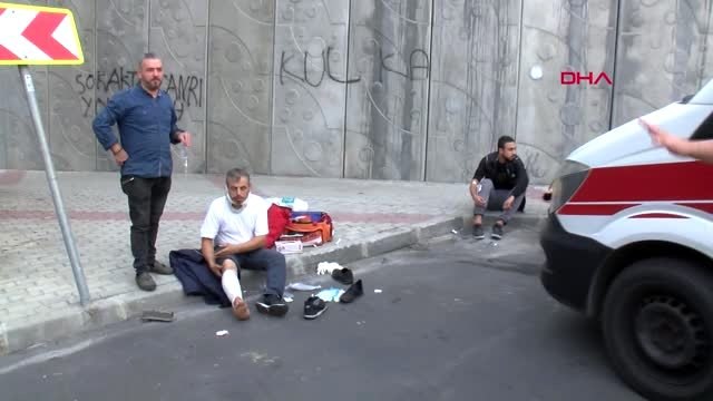 Başakşehir'de işçi servisi kaza yaptı aktüel görüntü