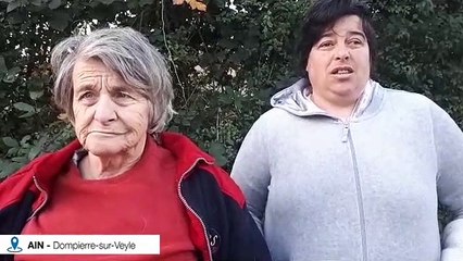 Une maison en partie effondrée à Dompierre-sur-Veyle