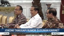 Jokowi Tanggapi Rumor Susunan Kabinet