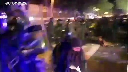 Les violences se poursuivent en Catalogne pour une troisième nuit consécutive