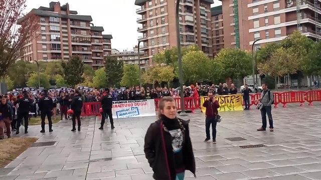 Concentración en apoyo a los investigados por la ocupación de Rozalejo