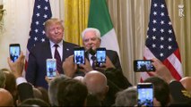 USA - Mattarella al ricevimento offerto dal Presidente Trump (17.10.19)