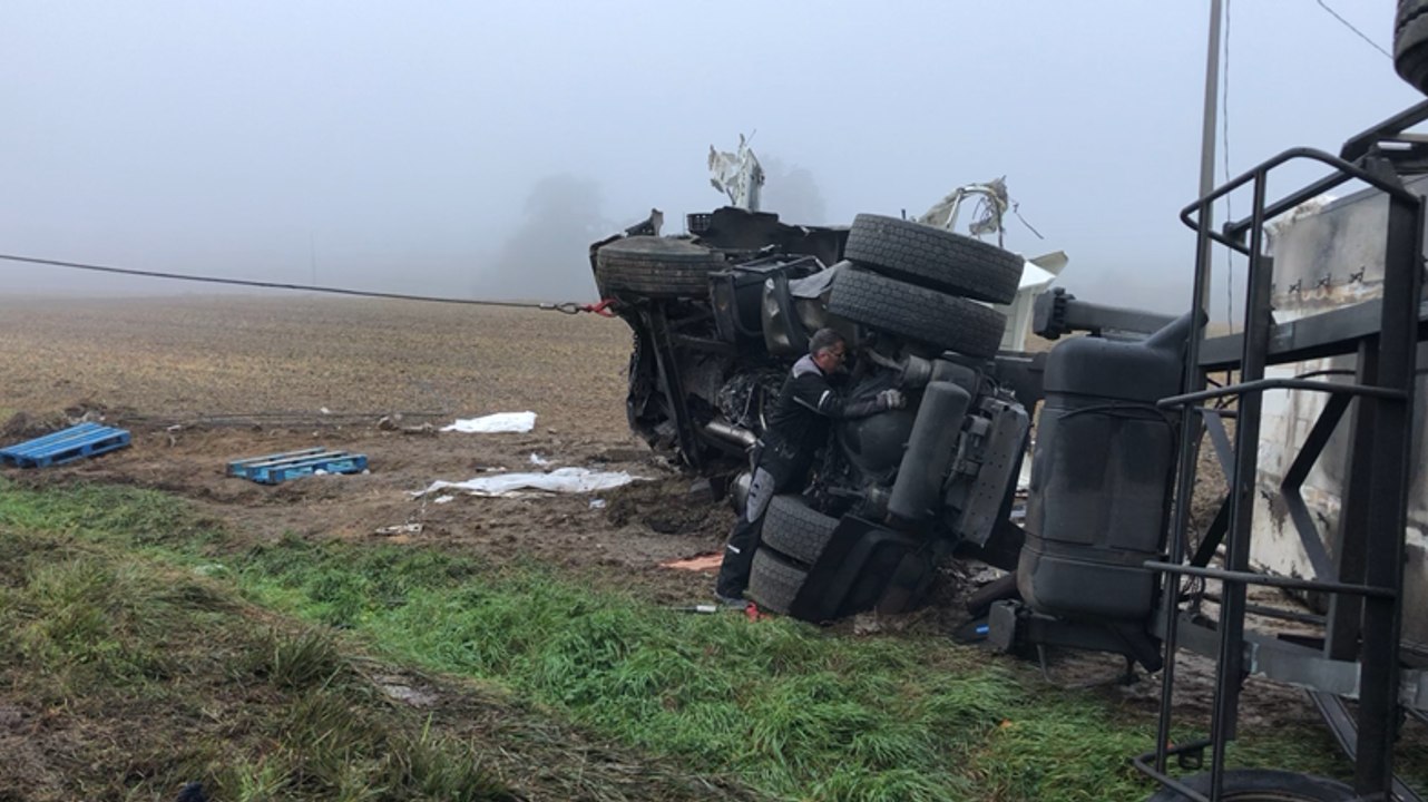 Accident à Villiers-sous-Mortagne : la nationale 12 est rouverte