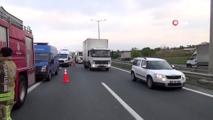 Otobanda kaza: 1 ağır yaralı