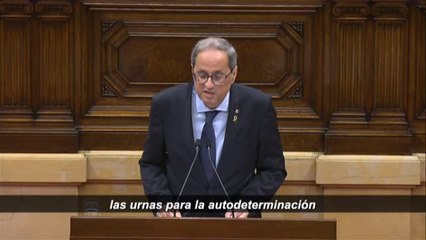 Torra: "La respuesta es clara, se tendrán que volver a poner las urnas"