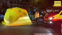 Un ciclista herido grave al chocar con un coche en Madrid