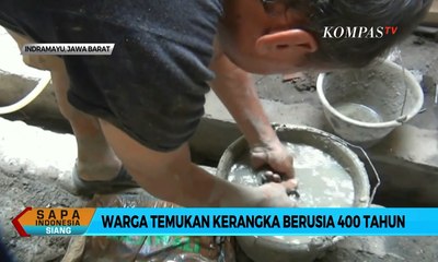Warga Temukan Kerangka Berumur 400 Tahun